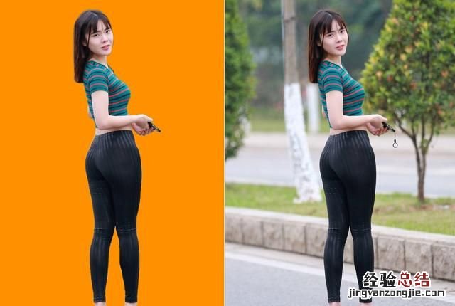 如何用ps快速换背景,ps人像换背景图方法