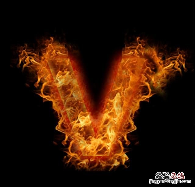 新手如何用2017版的ps制作火焰字体