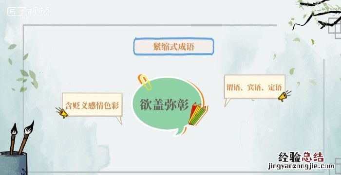 欲盖弥彰是什么意思
