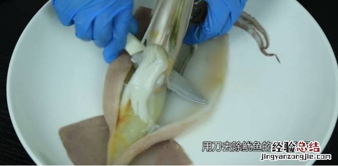 鱿鱼怎么处理,一口管鱿鱼怎么处理