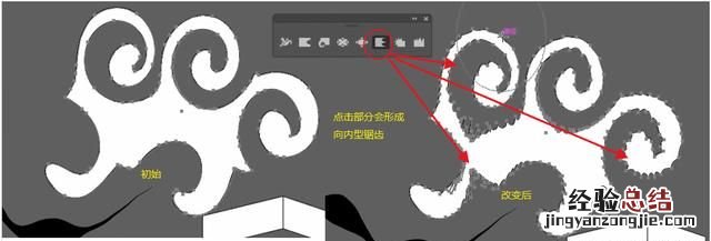 ai封套扭曲网格工具怎么用,ai的旋转扭曲工具怎么调整大小