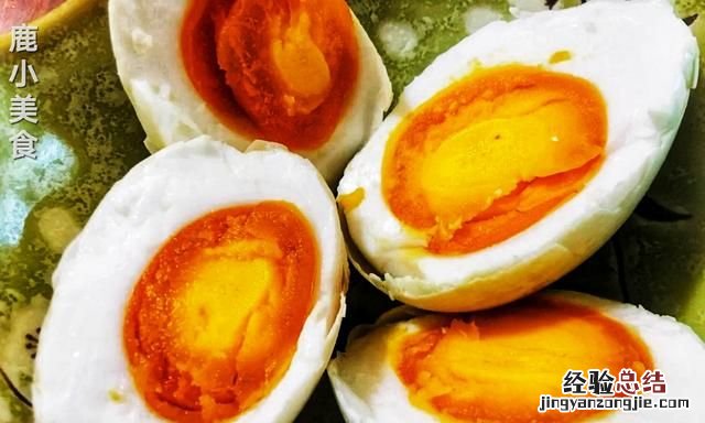 咸鸭蛋怎么吃