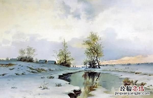 油画中如何画出清澈透明的水
