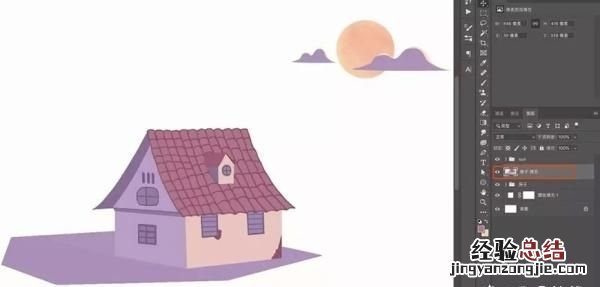 ps软件小技巧如何制作投影效果