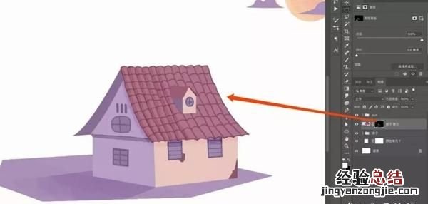 ps软件小技巧如何制作投影效果