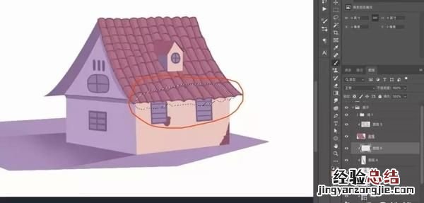 ps软件小技巧如何制作投影效果