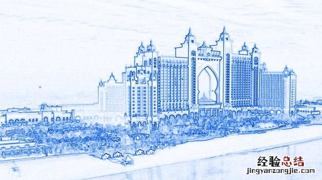 用photoshop如何快速制作出圆珠笔画的效果图