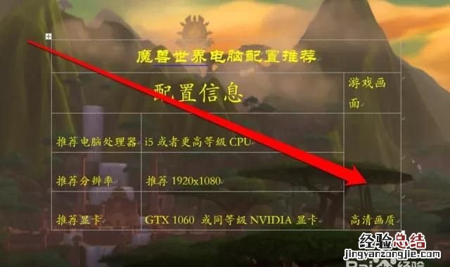魔兽世界游戏用什么配置的电脑 什么配置的电脑可以玩魔兽世界