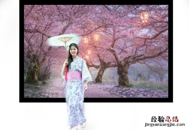 怎么制作人物从照片走出的图片效果