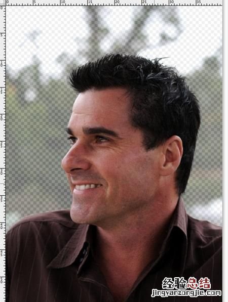 怎么用ps抠人物头发背景颜色复杂