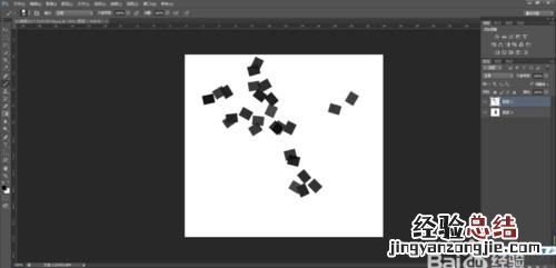 怎么用ps做碎片化效果