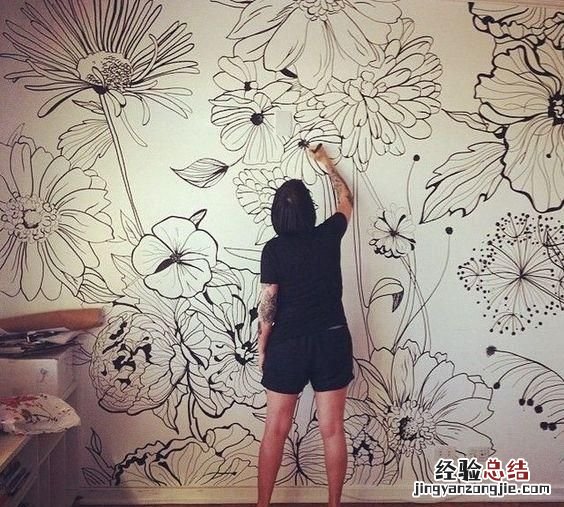 墙面迷彩色怎么做好看,墙体迷彩喷涂做法