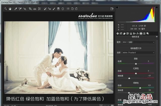 婚纱摄影后期制作怎么简单调色呢