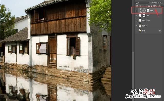 倒影后期ps是怎么做出来的