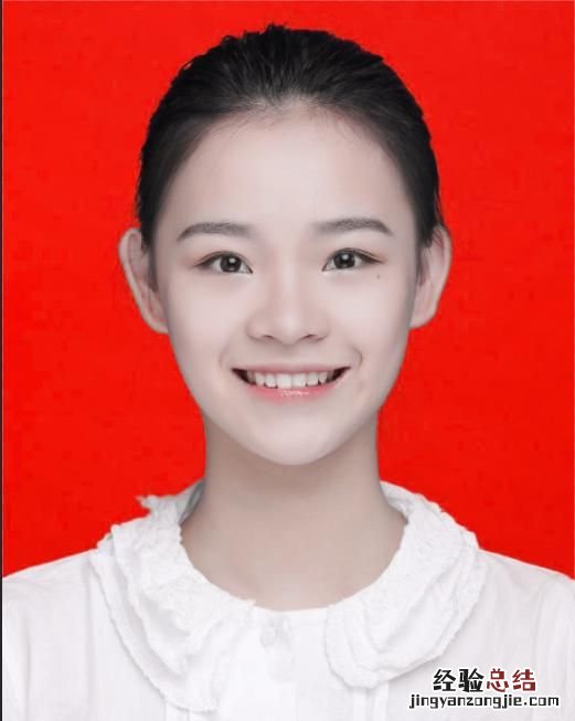 如何用摄影软件photoshop为证件照片,快速更换背景图