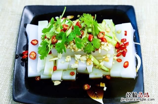 自制白凉粉的做法是什么