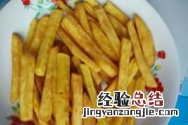 薯条怎么做
