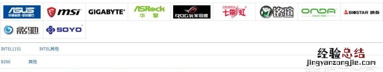 华硕b360主板的型号有什么区别