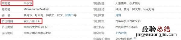 中秋节是什么时候,中秋节的起源在什么时候