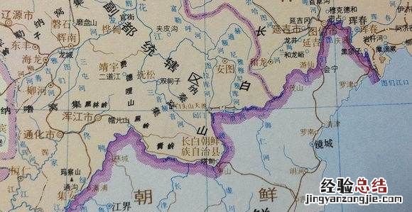 长白山在哪里