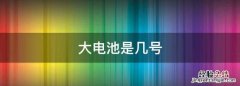 大电池是几号