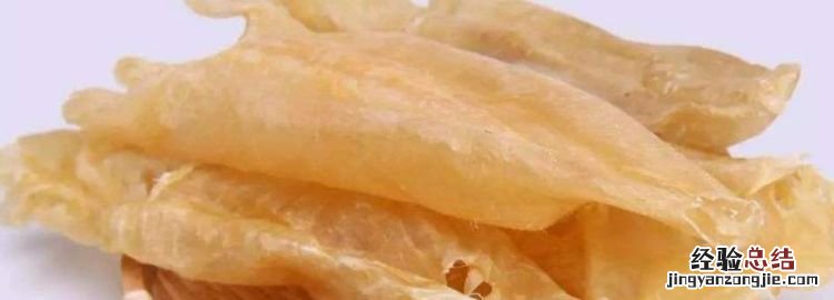 鱼胶是鱼的哪个部位，鱼唇是鱼的哪个部位