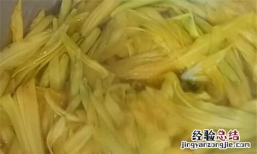 新鲜黄花菜怎么吃