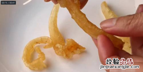 鱼肚泡发的正确方法