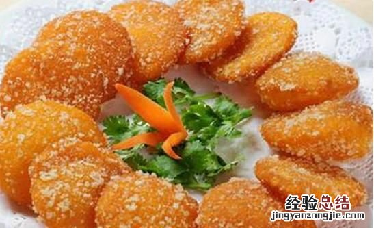 南瓜饼只用糯米粉太软，南瓜饼是用面粉还是糯米粉