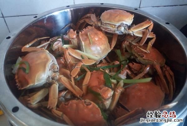 大闸蟹蒸多久