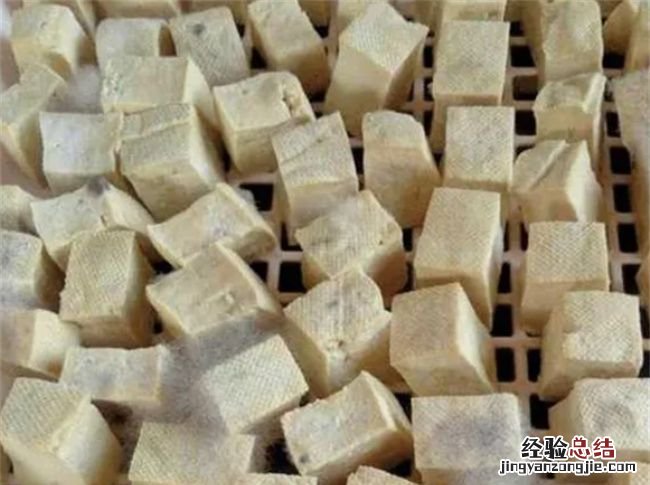 长毛的豆腐是变质了,大方手撕豆腐发霉了还能吃