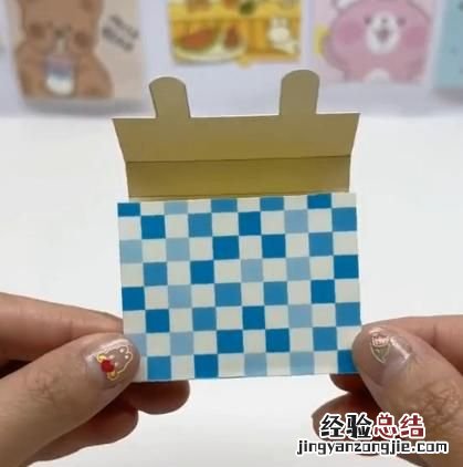自制迷你手帐本教程视频，自制迷你手提包便签本详细步骤