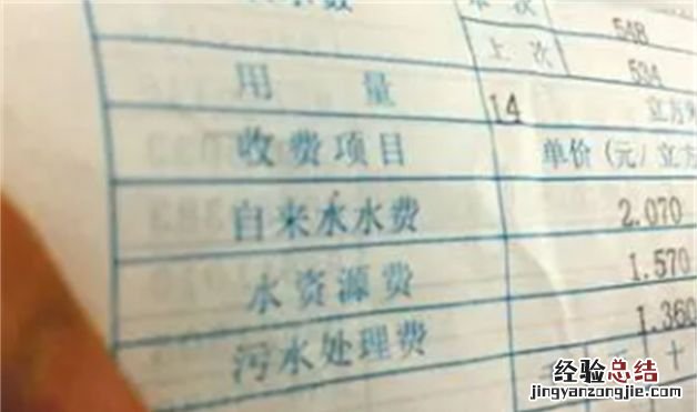 居民污水处理费一个月多少钱
