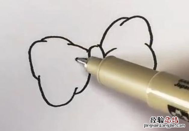 美乐蒂简笔画教程,美乐蒂怎么画简单又漂亮