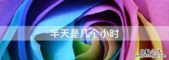 半天是几个小时