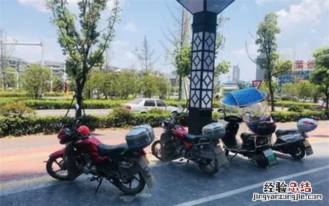 自己买的停车位放摩托车可以，摩托车可以停在机动车停车位上吗