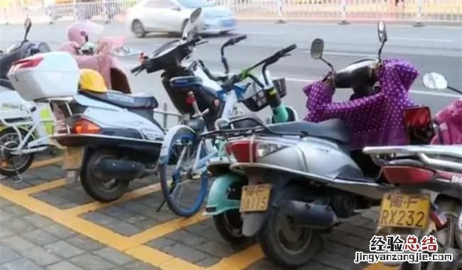 自己买的停车位放摩托车可以，摩托车可以停在机动车停车位上吗