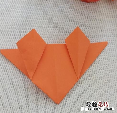 儿童折纸小狗盒子的折法图解