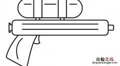 怎样画枪的简笔画