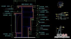 玻璃门怎么在cad里画图