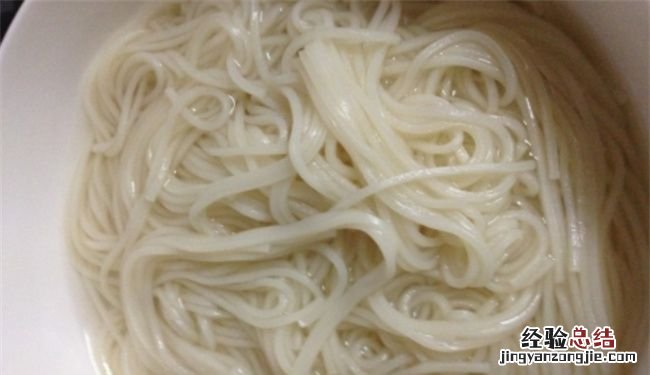 挂面能用热水泡熟,面条可以用热水泡开吗