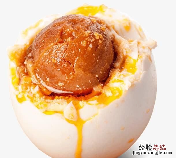 腌的咸鸭蛋蛋黄不咸 为什么咸鸭蛋蛋黄不咸