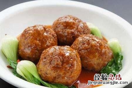 四喜丸子怎么做,四喜丸子怎么做不会裂开