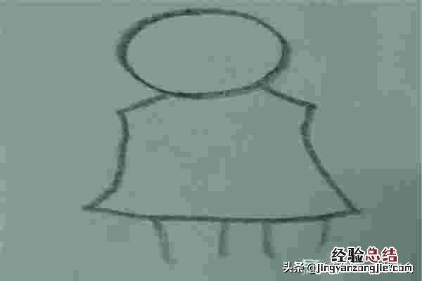 人怎么画全身简笔画