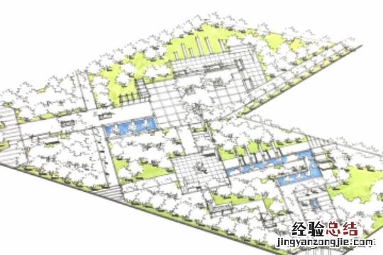 景观鸟瞰图制作