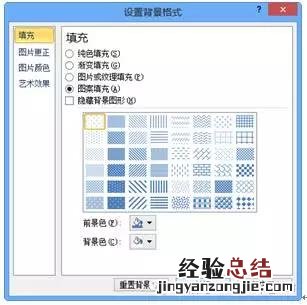 如何设置幻灯片的背景 将图片设置为幻灯片背景怎么设置
