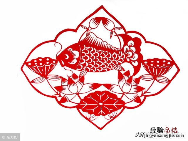 过年窗花剪纸图案大全年年有余 窗花怎么贴才是正确的正反