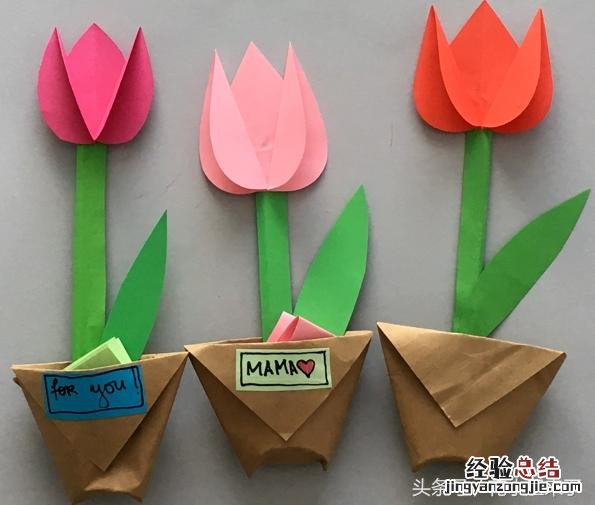 送上五款鲜花贺卡教程 三八妇女节贺卡怎么做