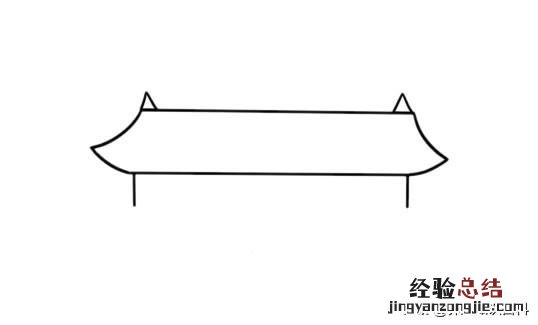 教你一步一步画出简笔画城楼 天安城门怎么画好看又简单