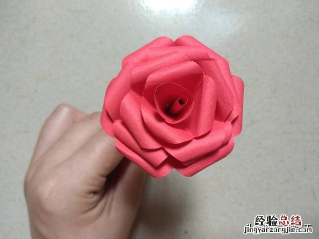 玫瑰花怎么折简单又好看 怎么折玫瑰花慢动作